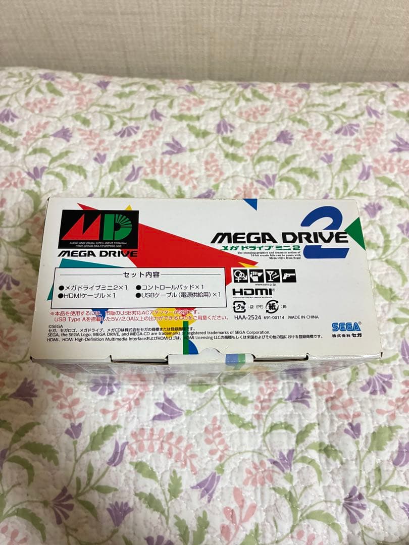 【美品（おそらく未使用品）・完品】メガドライブミニ2 MEGA DRIVE