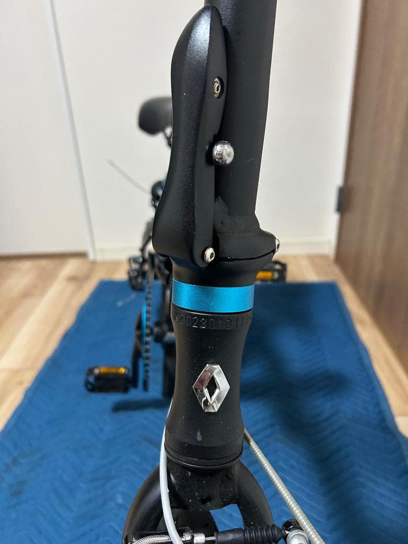 【超美品】ルノー_RENAULT_LIGHT10_20インチ_ブラック_折り畳み