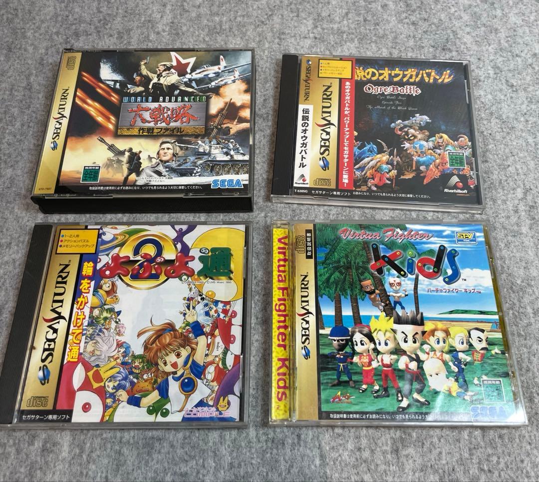 動作確認済 セガサターン本体 HST-3210 パワーメモリー ソフト4本付