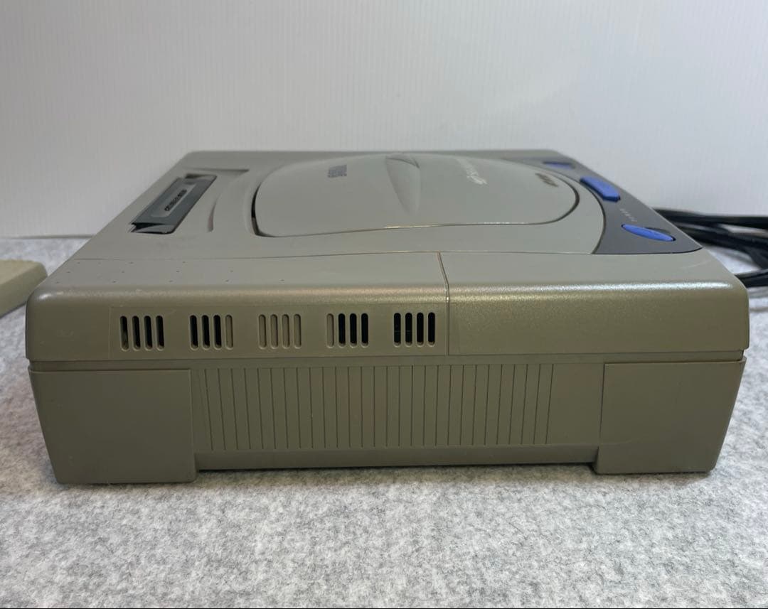動作確認済 セガサターン本体 HST-3210 パワーメモリー ソフト4本付