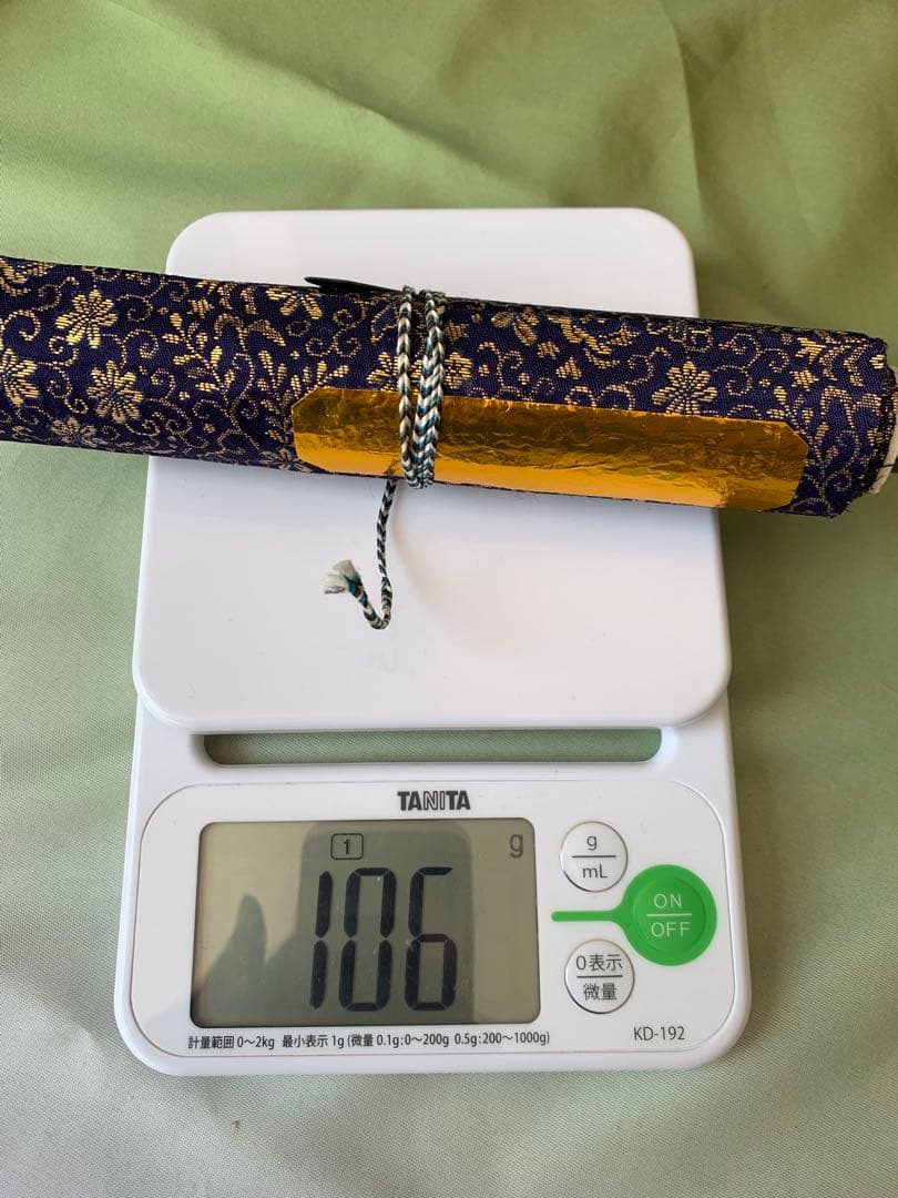 【舞台小道具】日本舞踊 勧進帳 弁慶の棒（六尺棒）＆巻物セット【分割式】