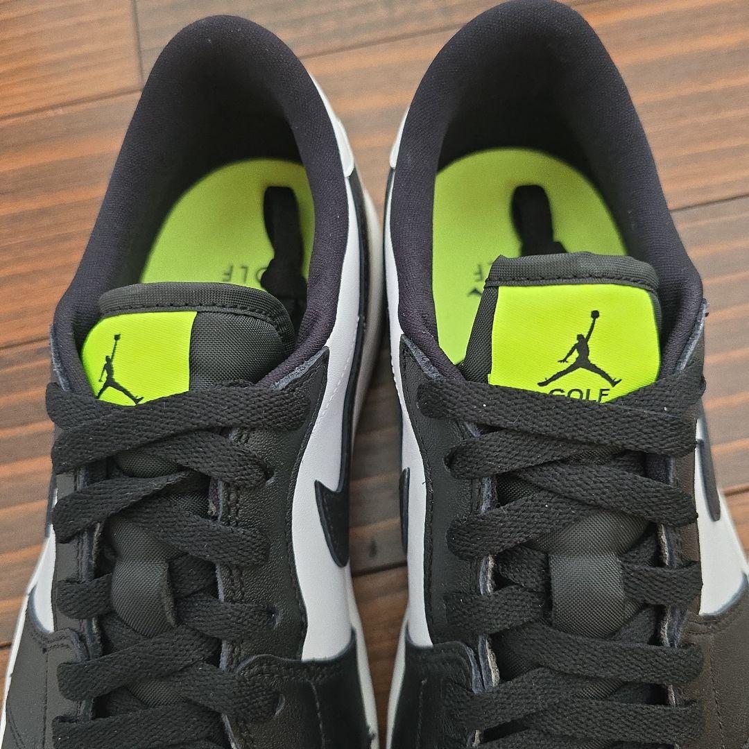 NIKE AIR JORDAN 1 LOW GOLF ブラック ボルト