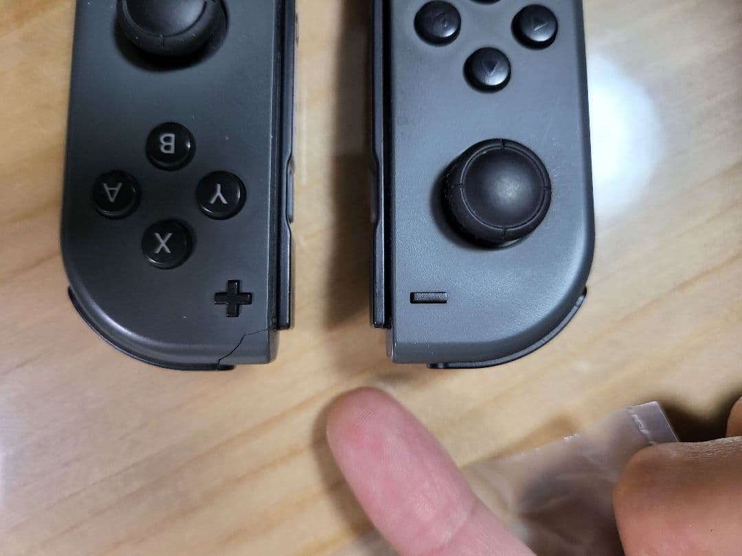 か*食様 Nintendo Switch グレー 本体 難有り