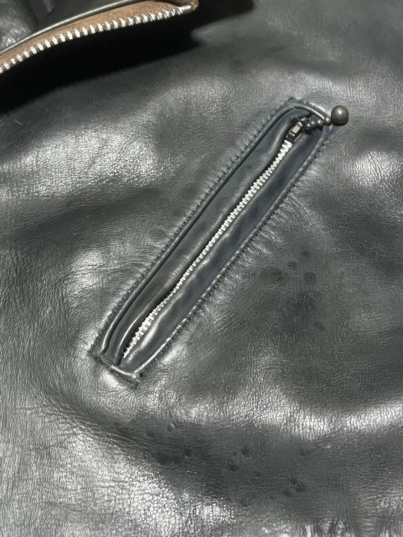 状態要確認　ADDICT CLOTHES アディクトクローズ　AD-03 馬革