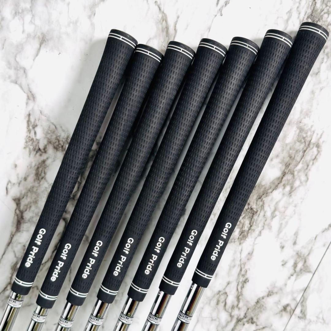 【良品】ピン i500 赤ドット メンズアイアンセット 7本 スチール S