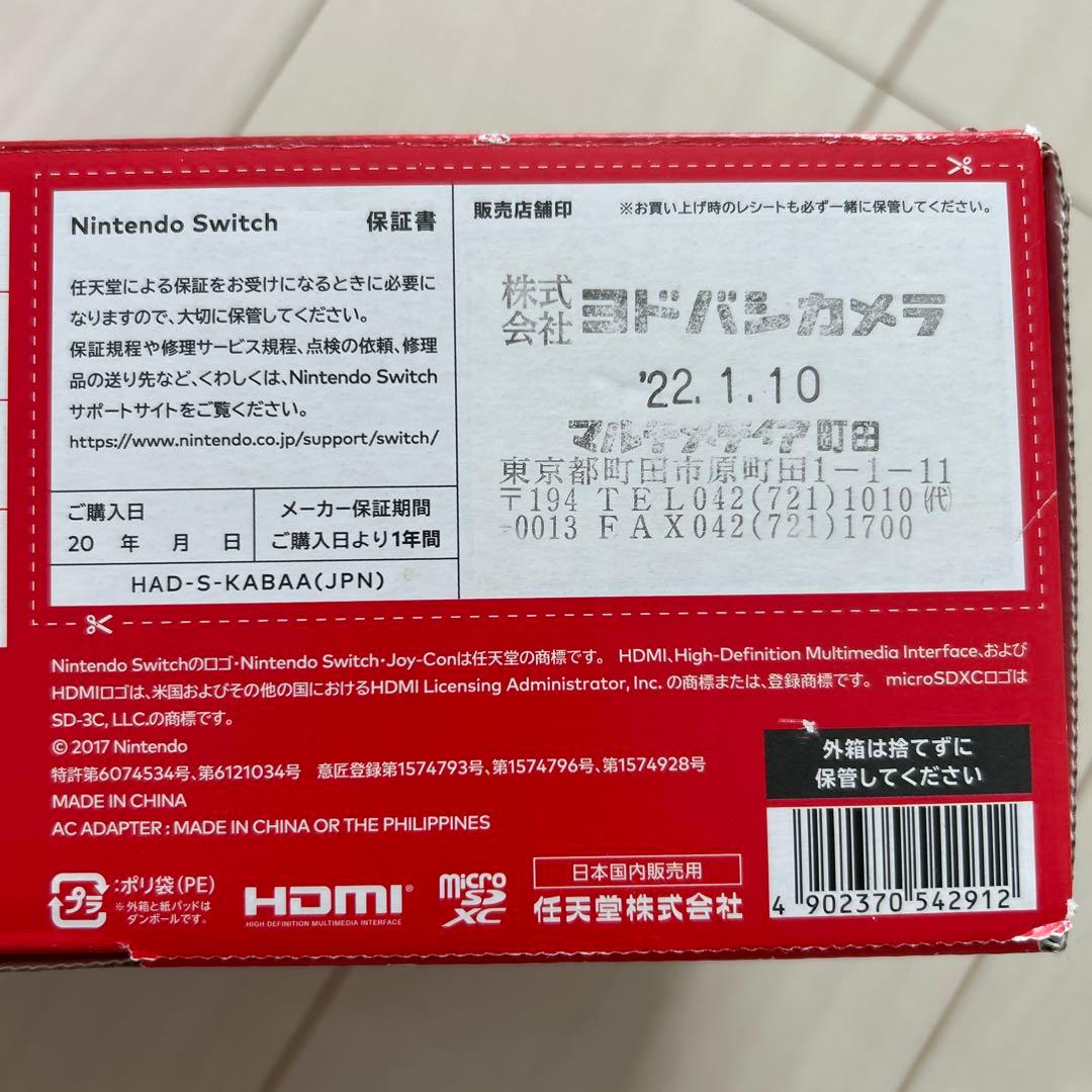 Nintendo Switch 別途コントローラー付き