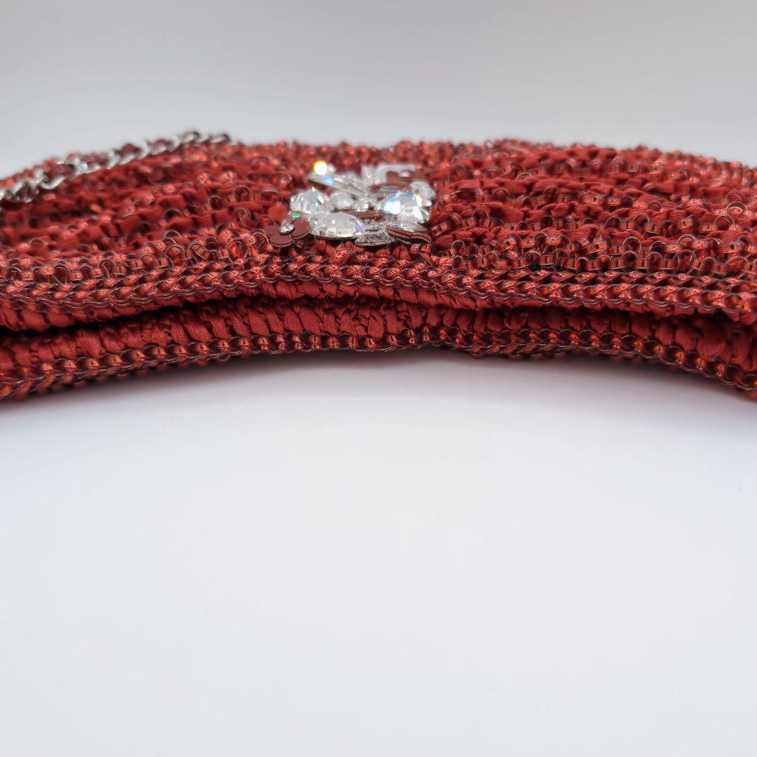 ANTEPRIMA　アンテプリマ　ワイヤーバッグ　ショルダーバッグ　花柄　赤