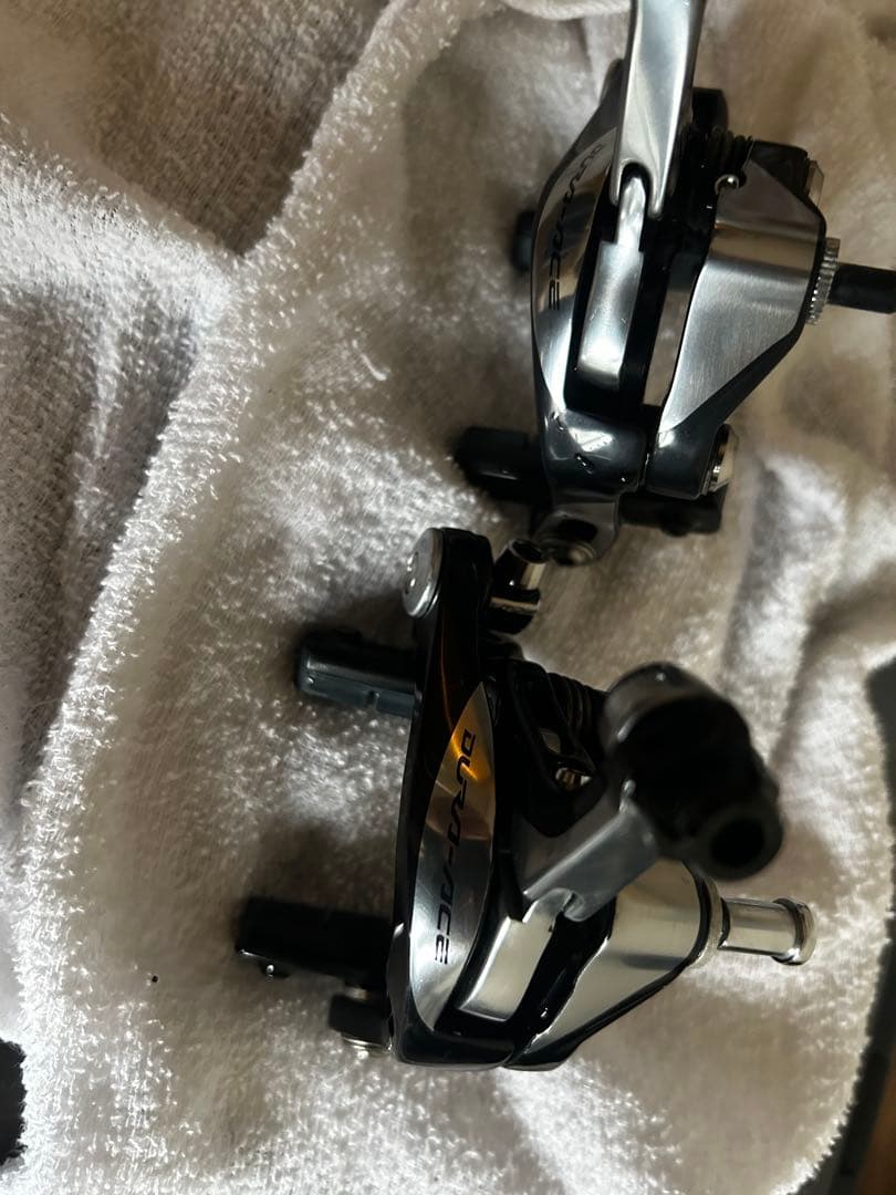 シマノBR-R9000 ブレーキ 前後セット 美品 R55C4シュー付き