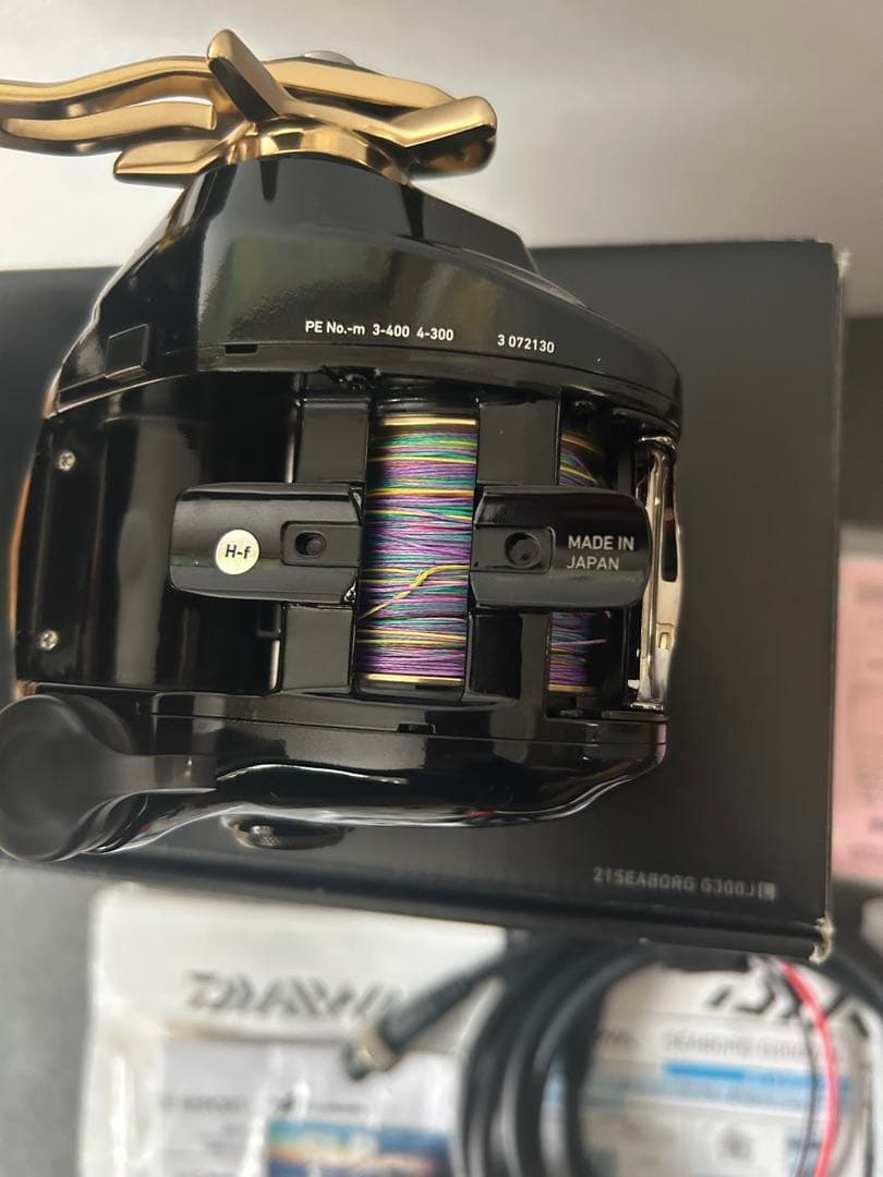 ダイワ シーボーグ G300JL【実釣来歴12.9km 10h】
