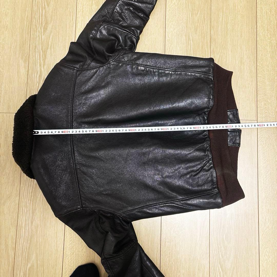 美品 80s USA製L.L.Bean G1 レザージャケット