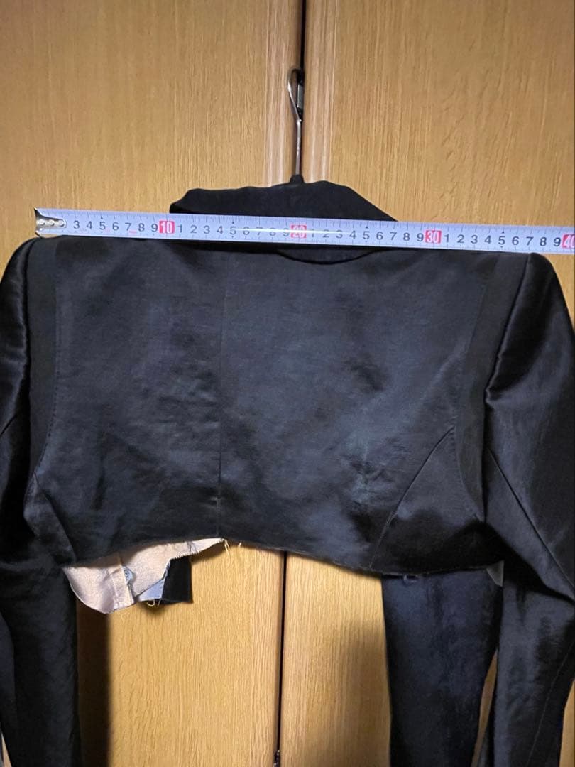 if six was nine ジャケット ボレロ エスカルゴ スカルボタン