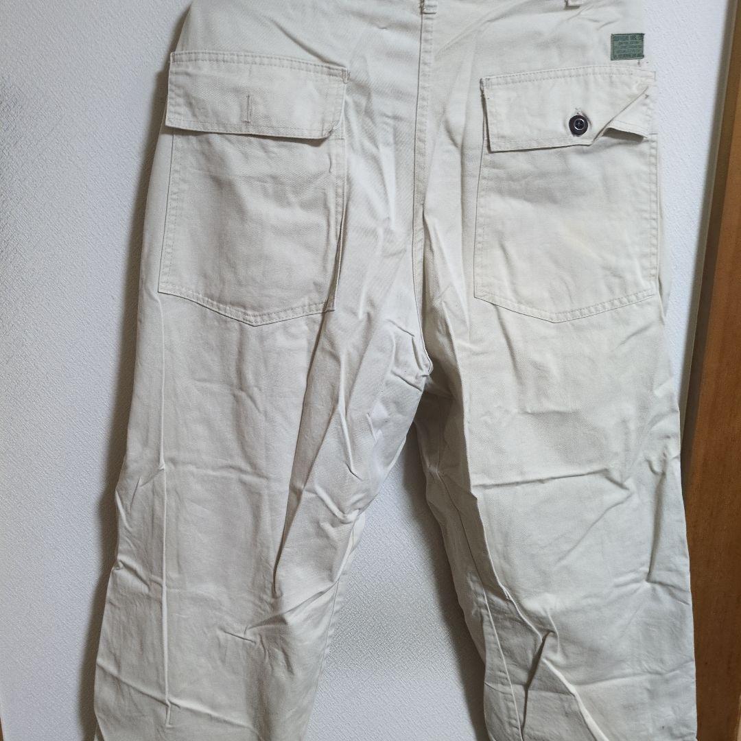 Supreme ワークパンツ ホワイト90年代未使用
