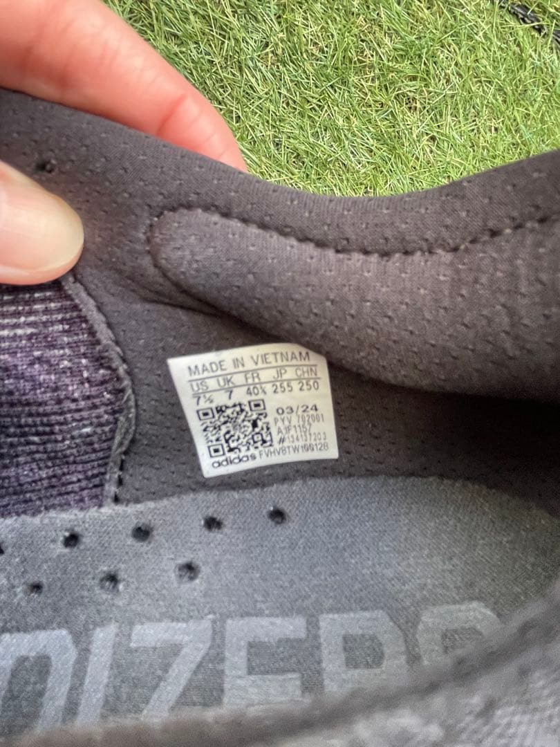 【3連休価格】adidas/アディゼロSL2/ブラック&イエロー/25.5