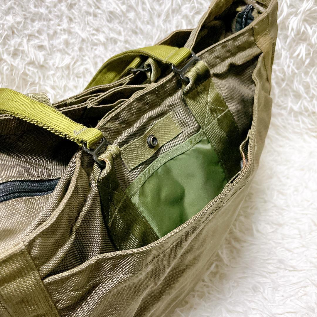 BRIEFING SQ トートバッグ バリスティックナイロン モスグリーン
