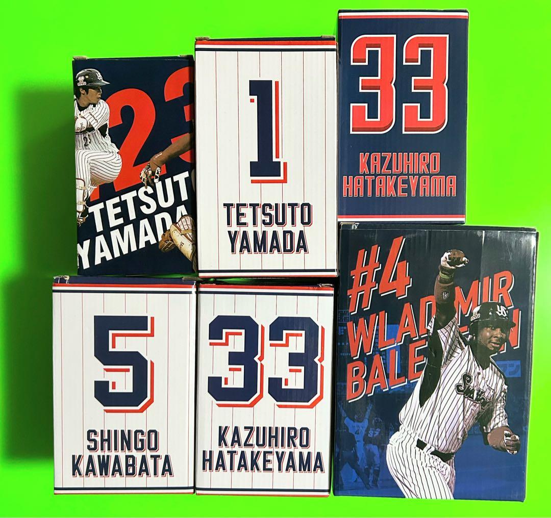 東京ヤクルトスワローズ　ボブルヘッド　6体セット　新品