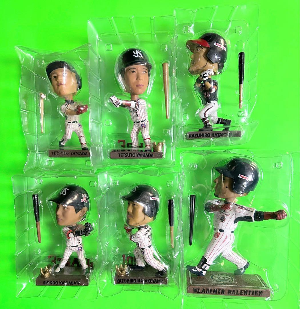 東京ヤクルトスワローズ　ボブルヘッド　6体セット　新品