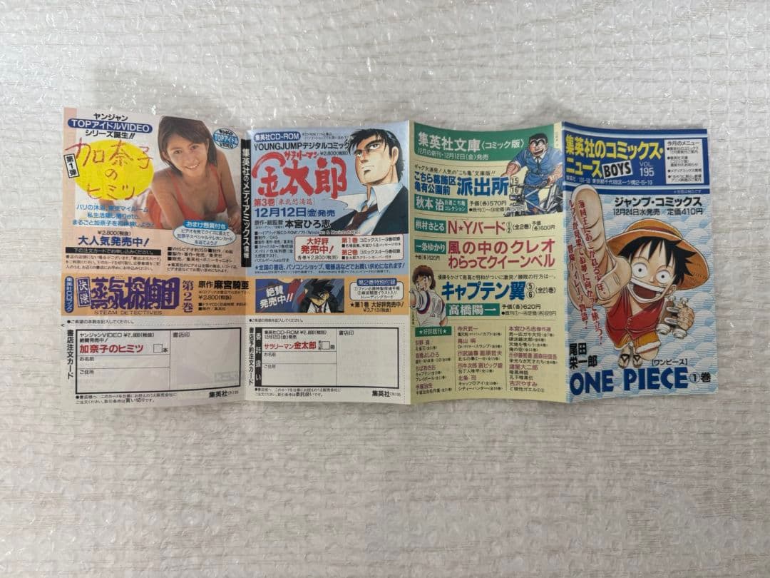ONE PIECE　ワンピース　コミックスニュース195