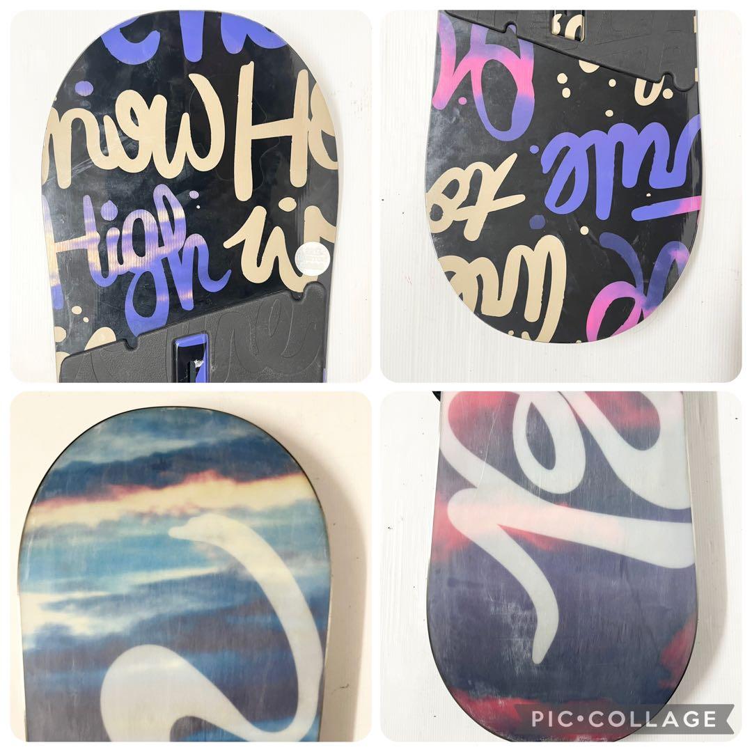 Burton レディース　スノボセット　バートン　スノーボード ケース付き