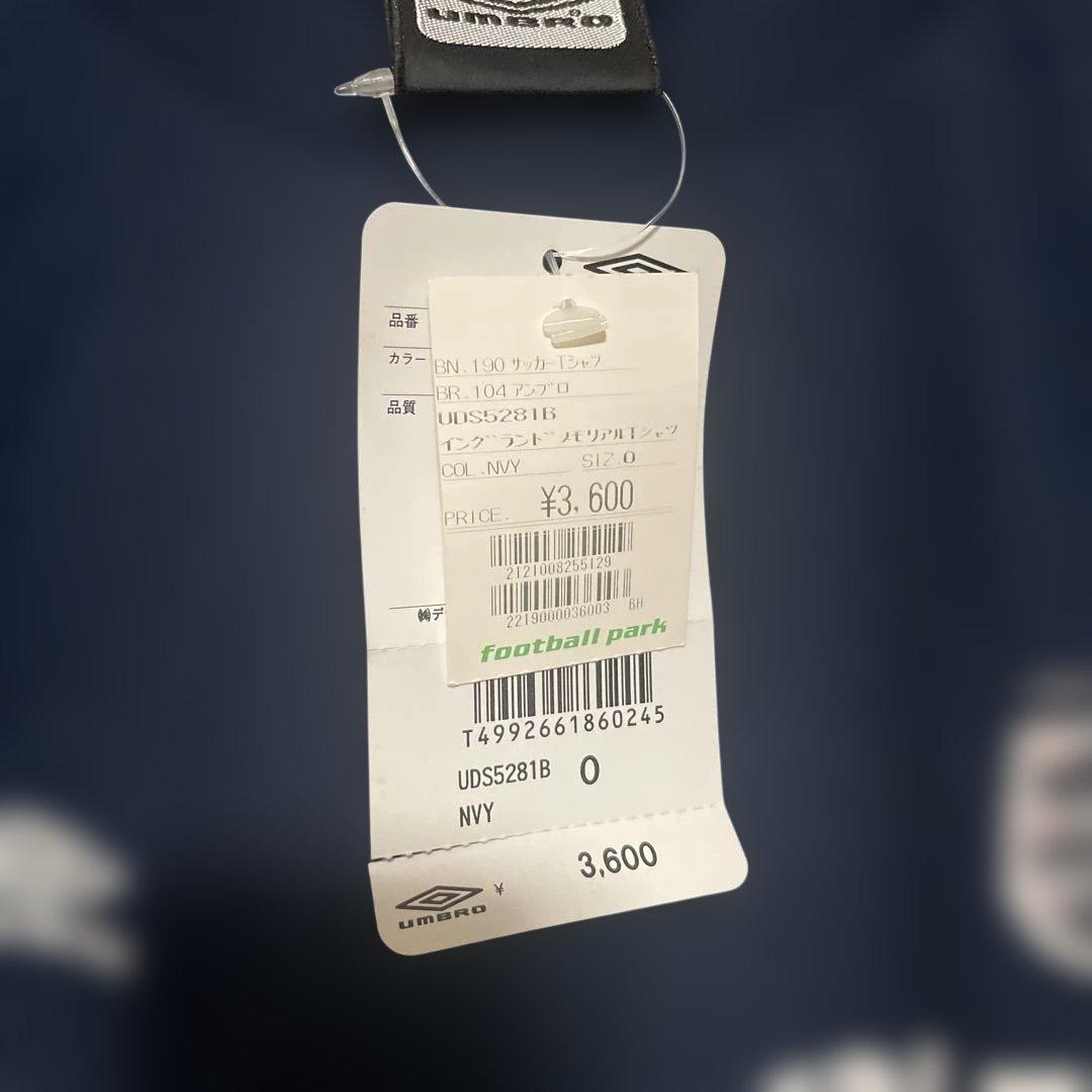 新品！イングランド代表　日韓ワールドカップ　2002 Tシャツ　ユニフォーム