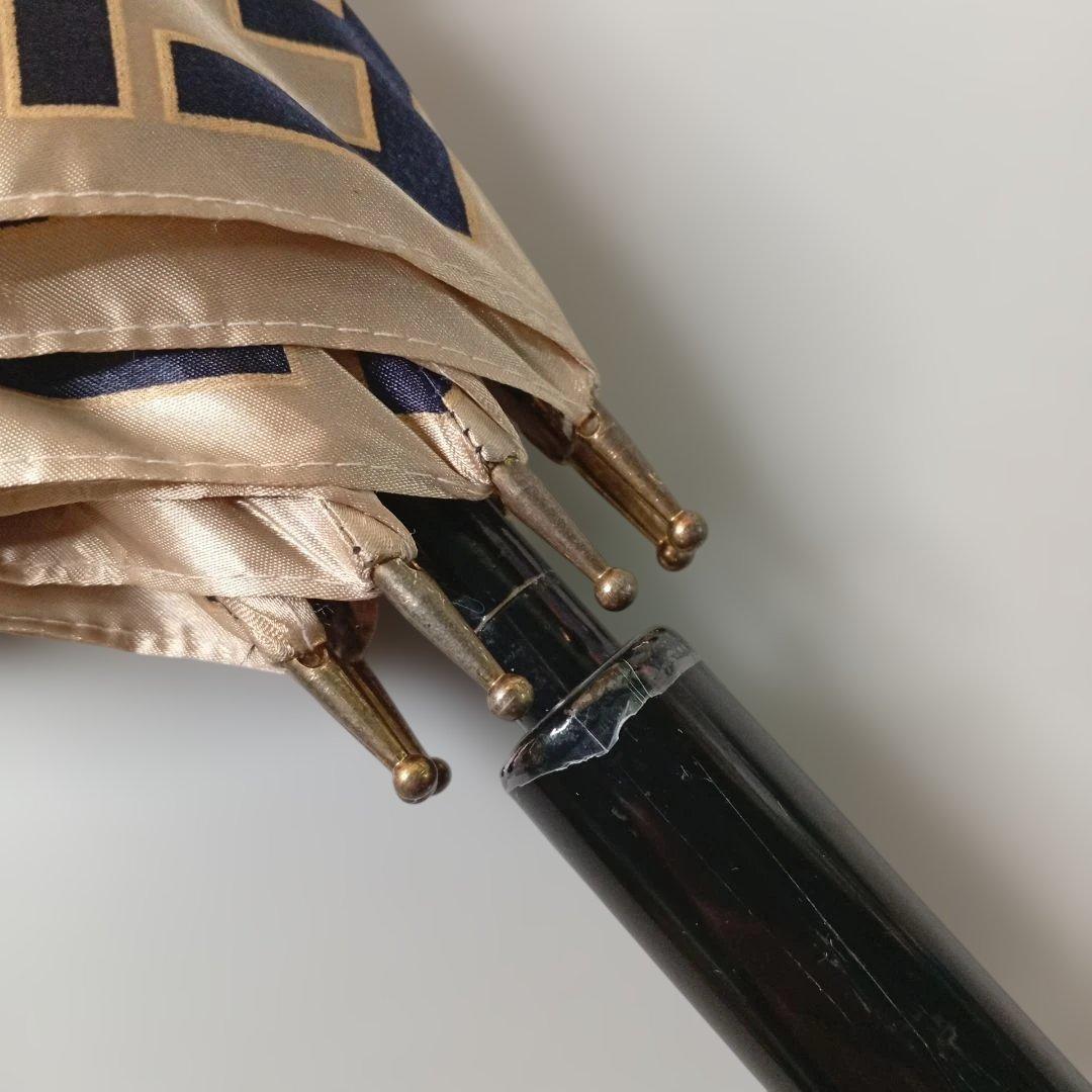 FENDI ネイビー ロゴ入り長傘