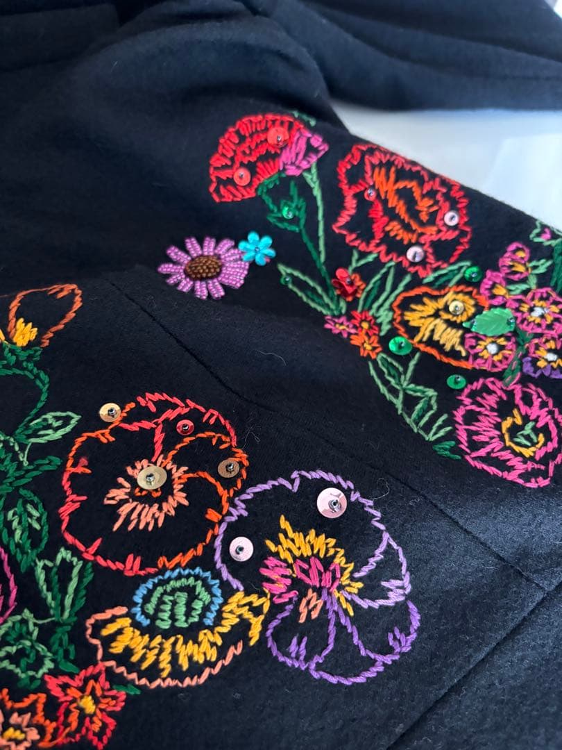 美品　トクコプルミェヴォル　カーディガン　刺繍羽織　tokuko 1er vol