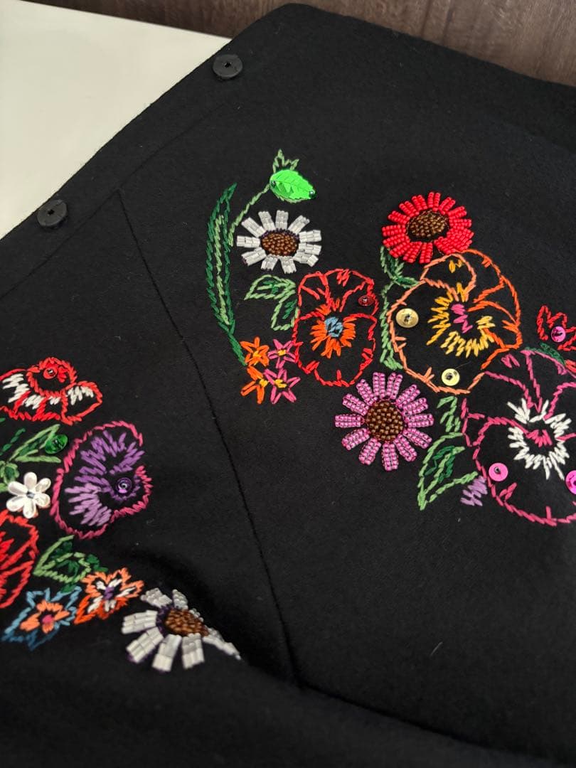 美品　トクコプルミェヴォル　カーディガン　刺繍羽織　tokuko 1er vol