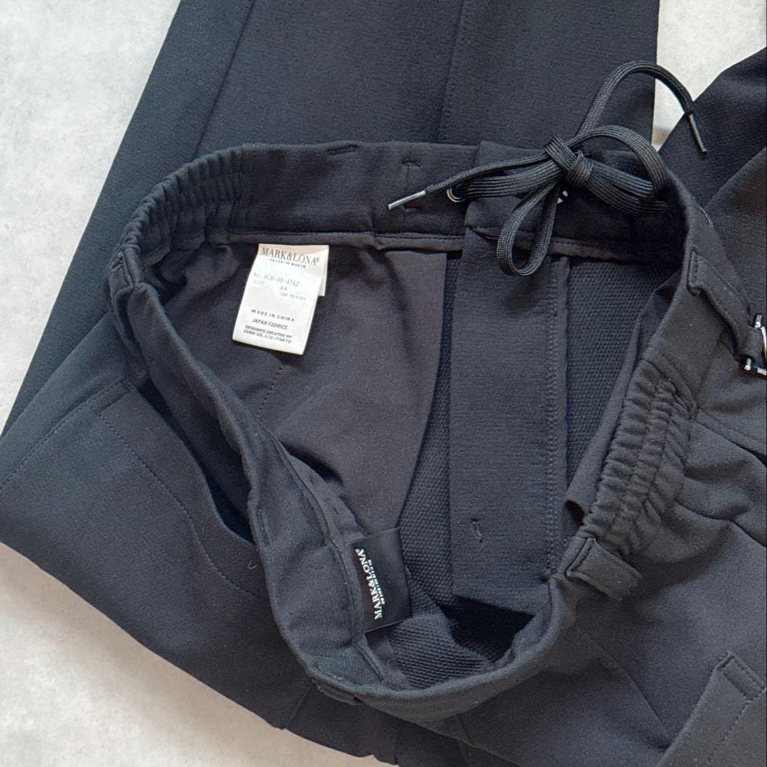 美品 ★MARK&LONA CODE パンツ マーク&ロナ 正規品 黒 ジョガー