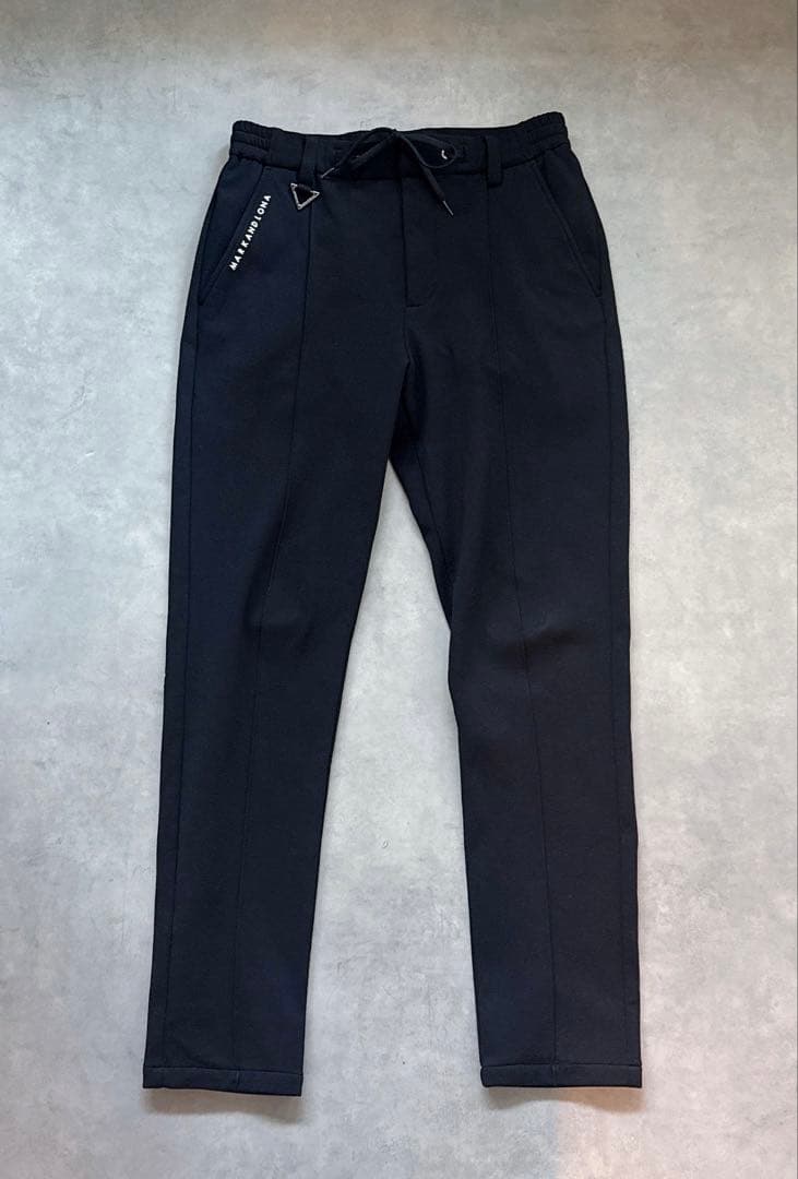 美品 ★MARK&LONA CODE パンツ マーク&ロナ 正規品 黒 ジョガー