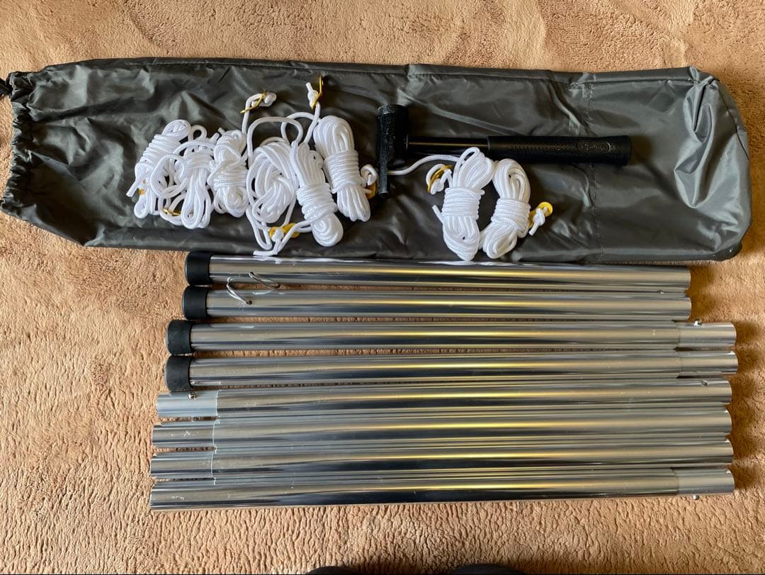 Twin Pilz Fork T/C キャンプテント&インナーテントのセット