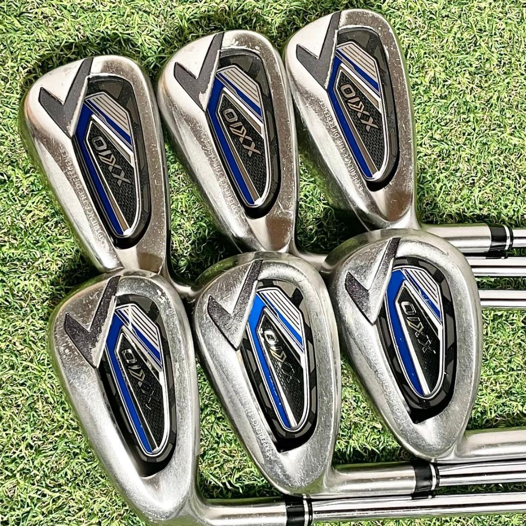 【貴重なレフティ】ゼクシオ XXIO12 アイアンセット 6本 メンズ S 左用