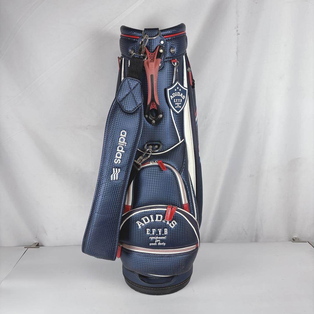 アディダス adidas キャディバッグ 5分割 ゴルフバッグ E.F.Y.B