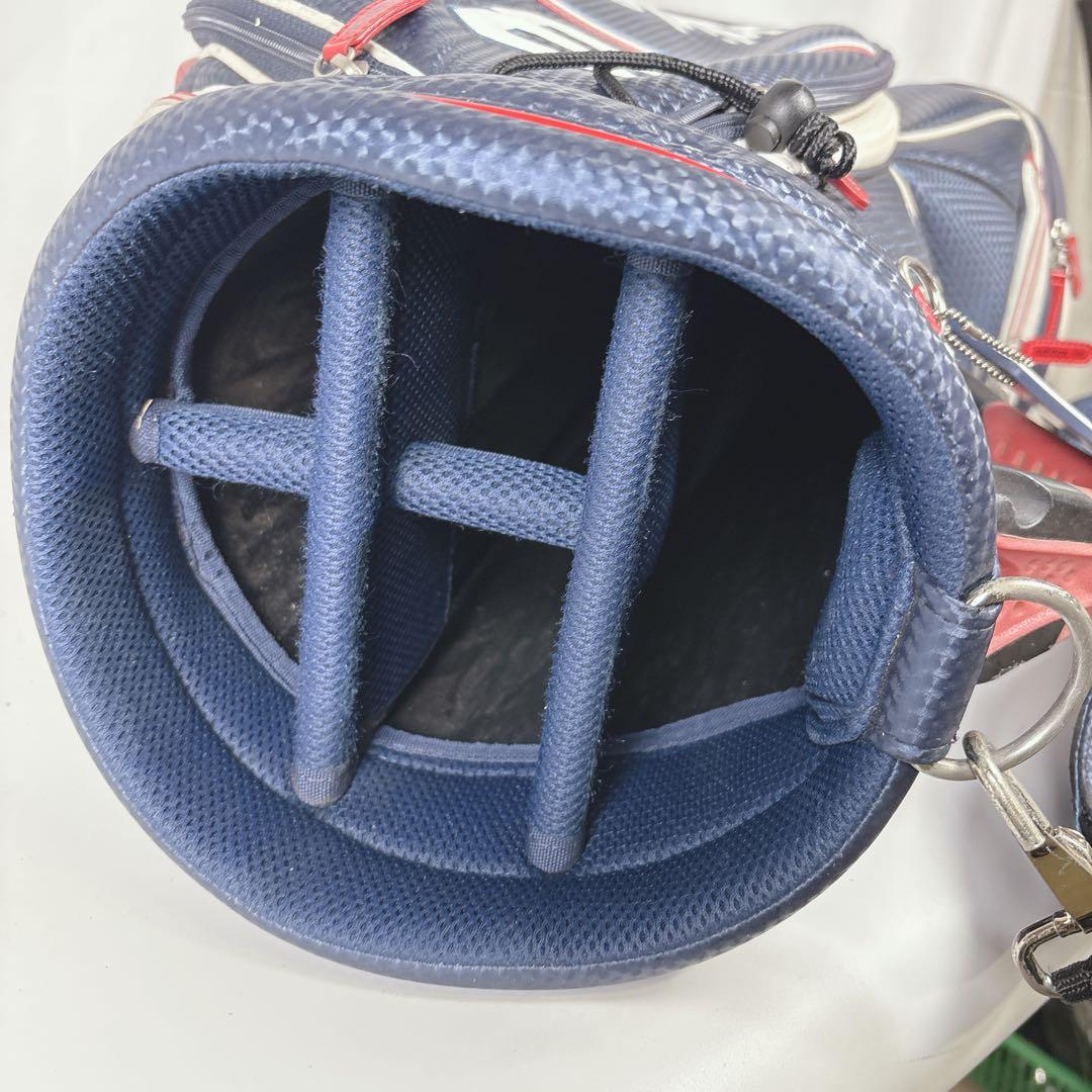 アディダス adidas キャディバッグ 5分割 ゴルフバッグ E.F.Y.B