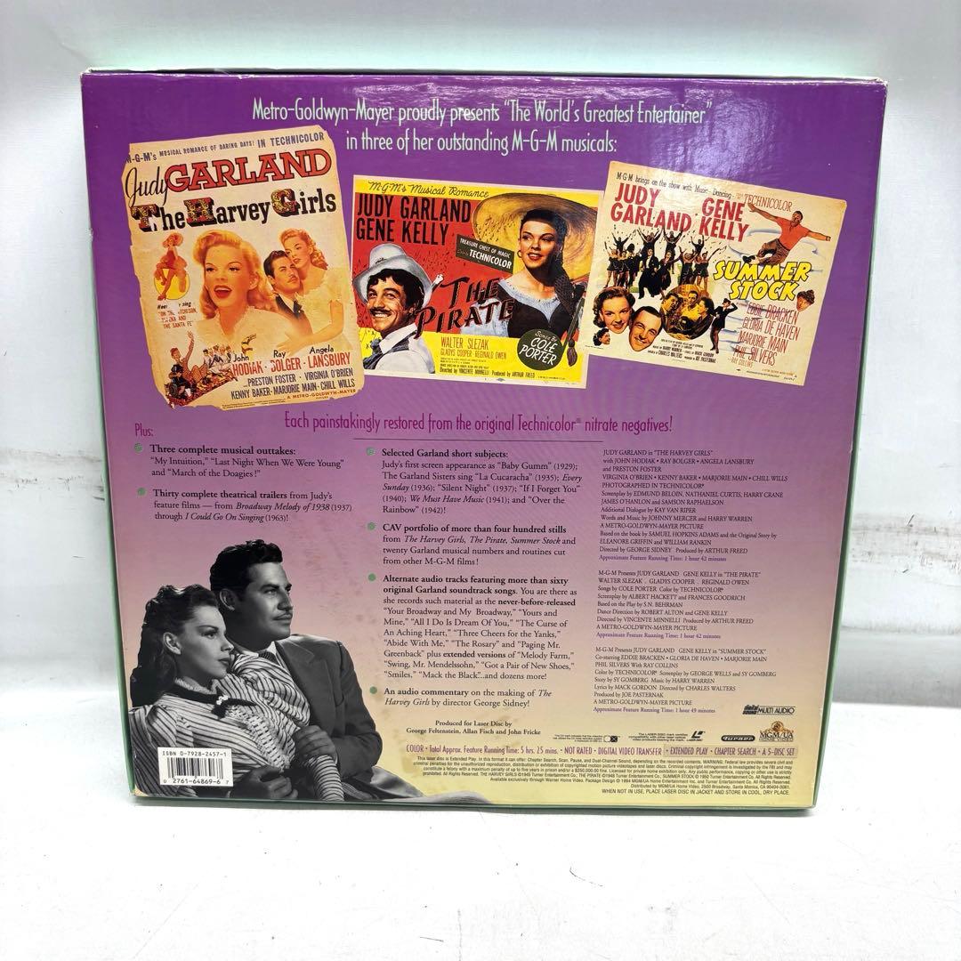 JUDY GARLAND M.G.M ゴールデン・イヤーズ レーザーディスク