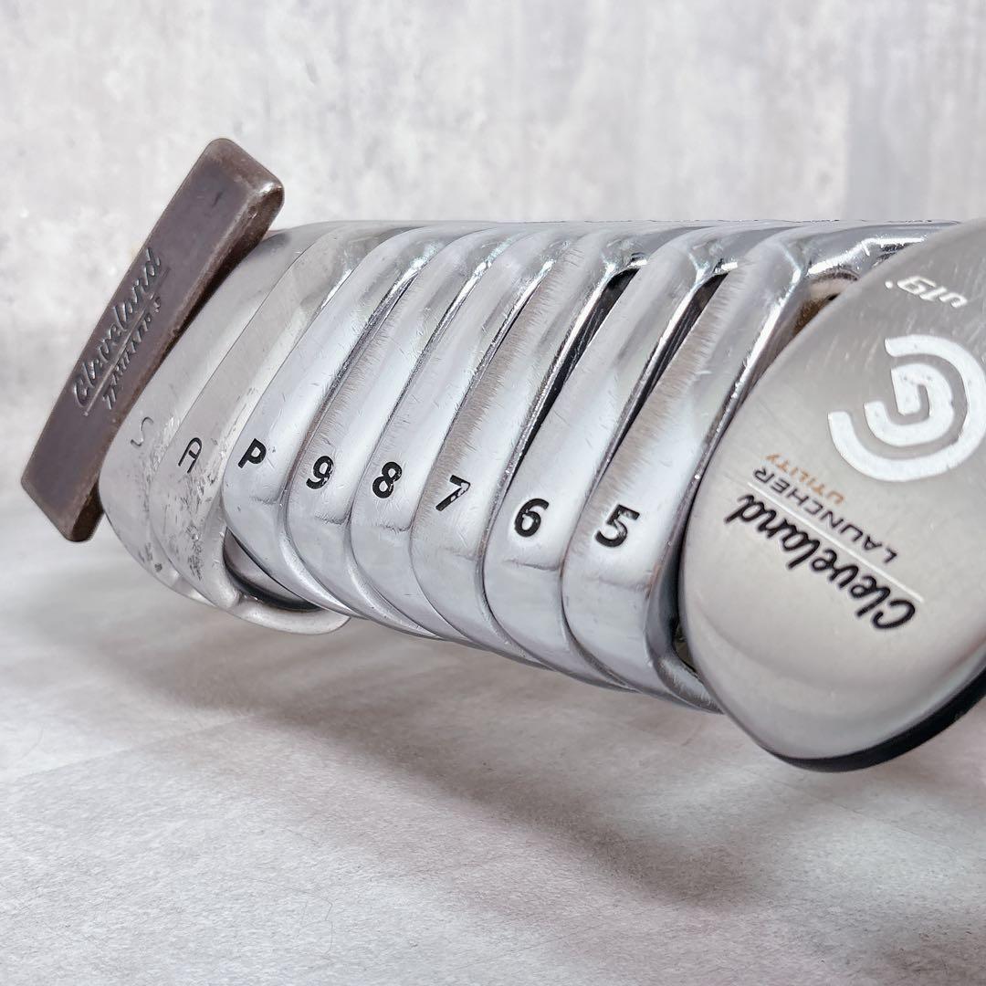 T268 クリーブランド 他 ゴルフクラブ メンズ フルセット 13点 初心者