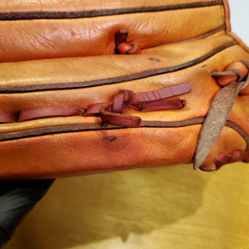 ミズノ 信義作 オーダー 希少 坪田信義作 Mizuno 外野用 軟式グローブ