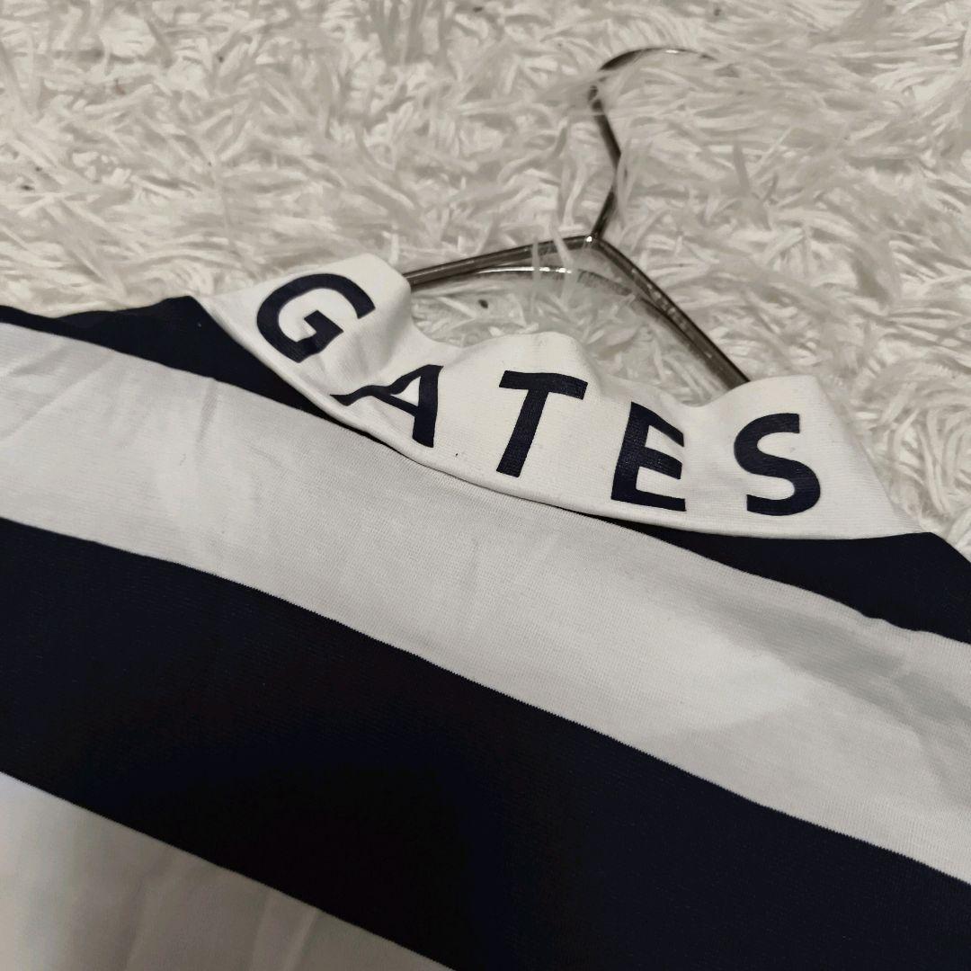 パーリーゲイツ モックネック ボーダーTシャツ