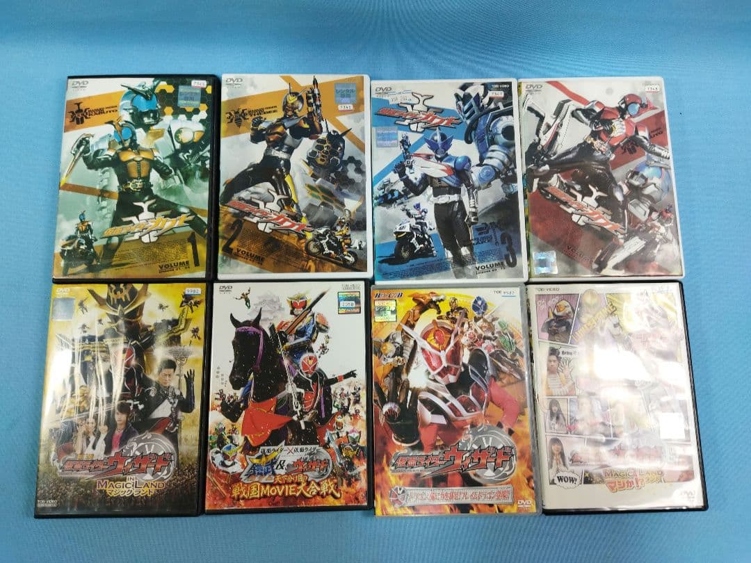 仮面ライダー　レンタルアップ　DVD　約82点　まとめ大量セット