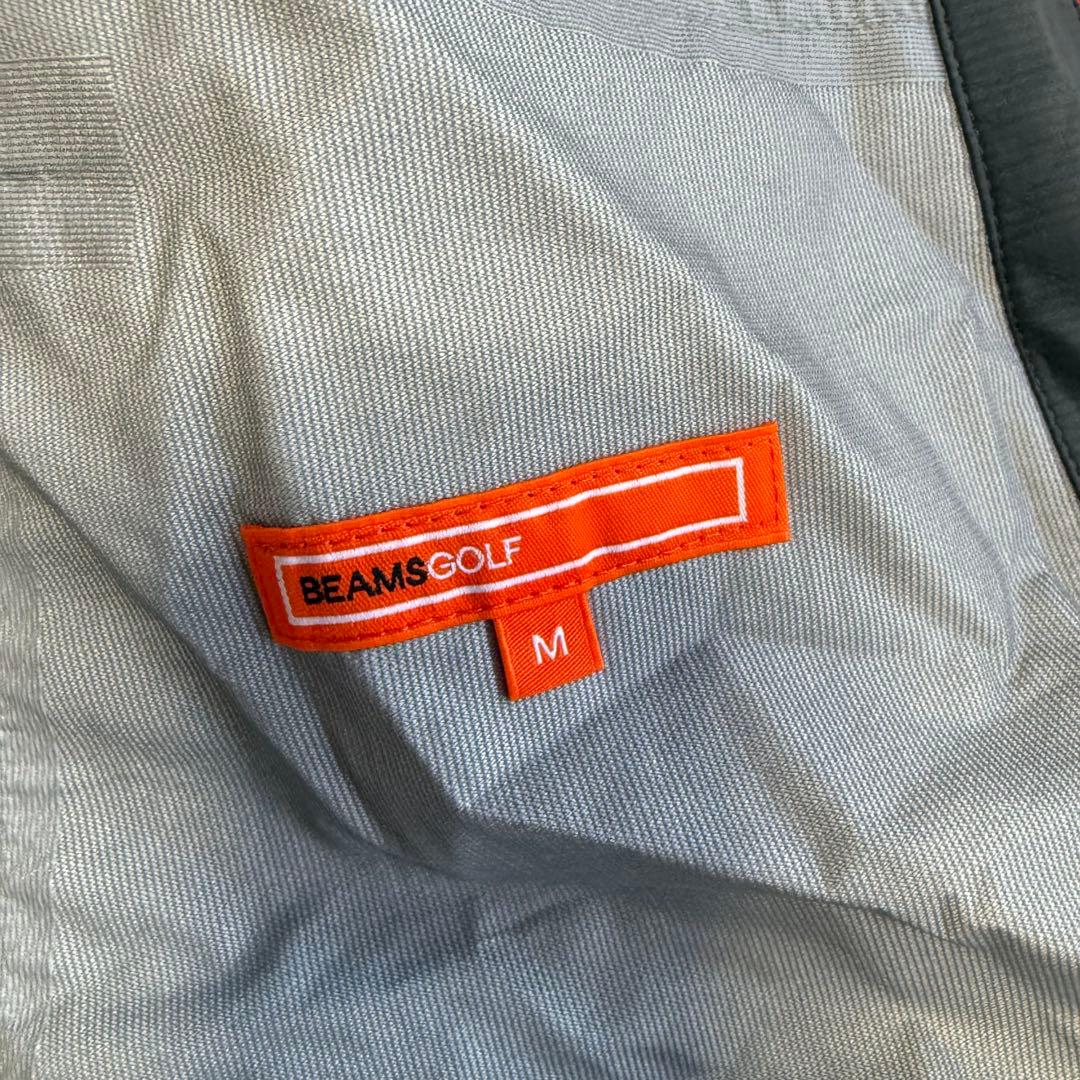 【ビームスゴルフ】極美品 レインウェア グレー 2way Mサイズ メンズ