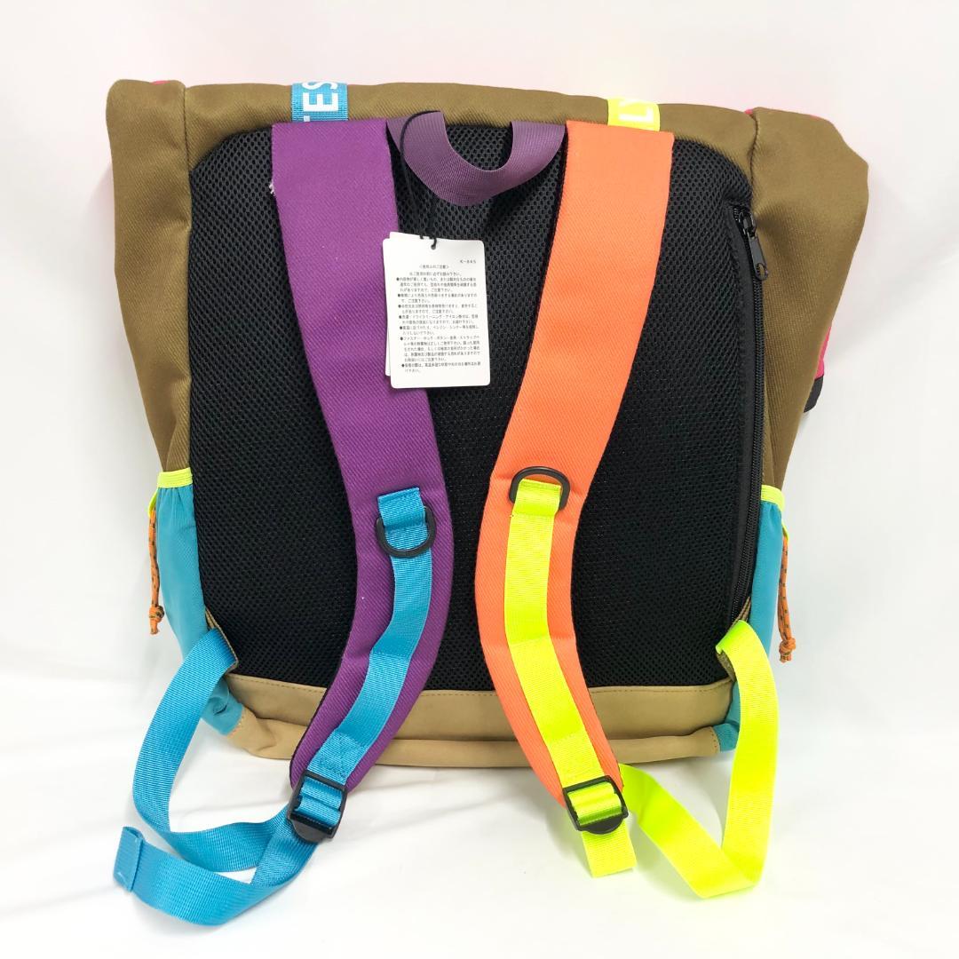 ○★訳有り新品未使用　PEARLY GATES　バックパック　マルチカラー