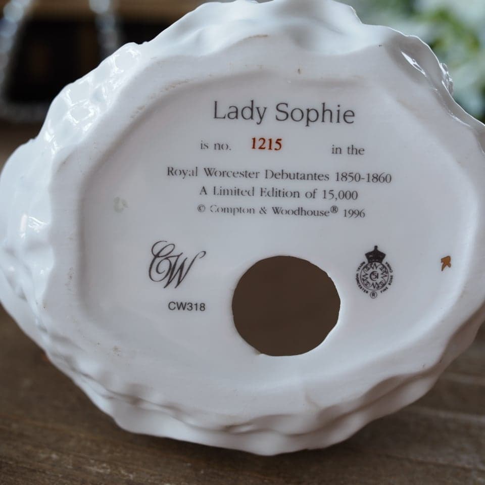 英国ロイヤルウースター Lady Sophie フィギュリン 限定品