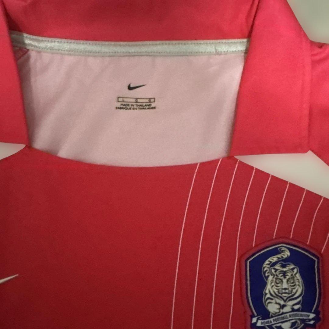 Nike 韓国代表 ピンクシャツ Lサイズ