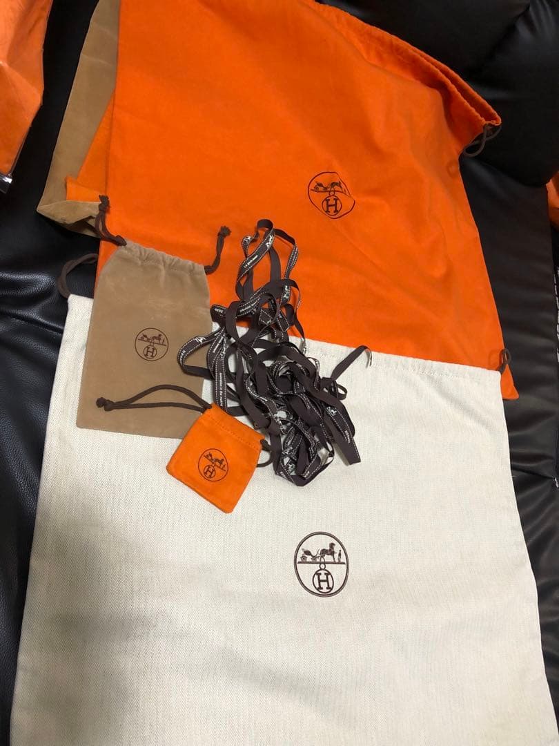 エルメス　ケリー、バーキン、ガーデンパーティー、エールバッグ等大型バッグ保存袋等