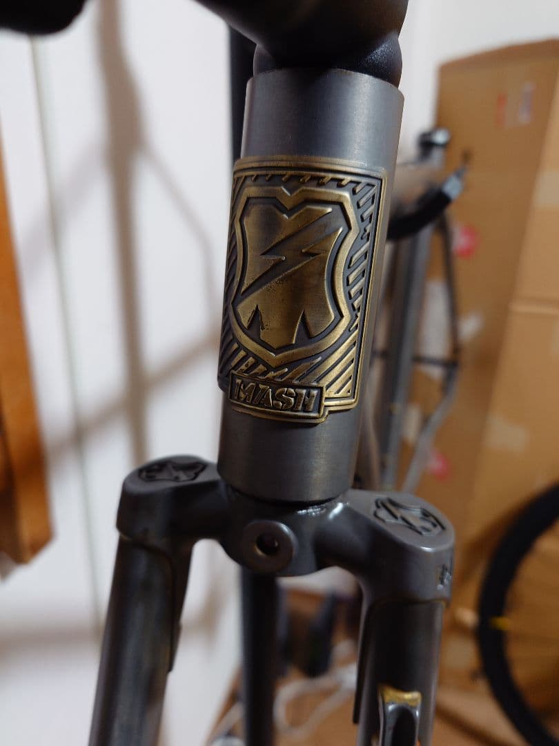 MASH ALL ROAD フレームセット MATTE RAW XSサイズ
