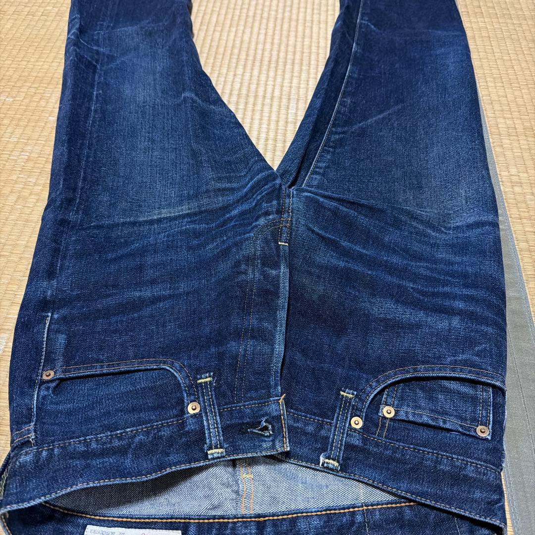 BONCOURA ストレートデニム ダークブルー