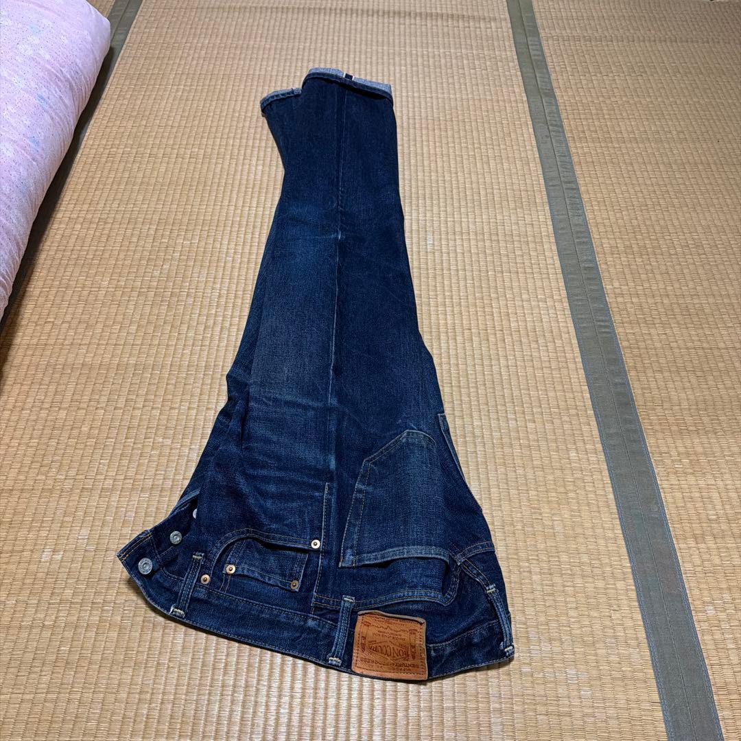 BONCOURA ストレートデニム ダークブルー