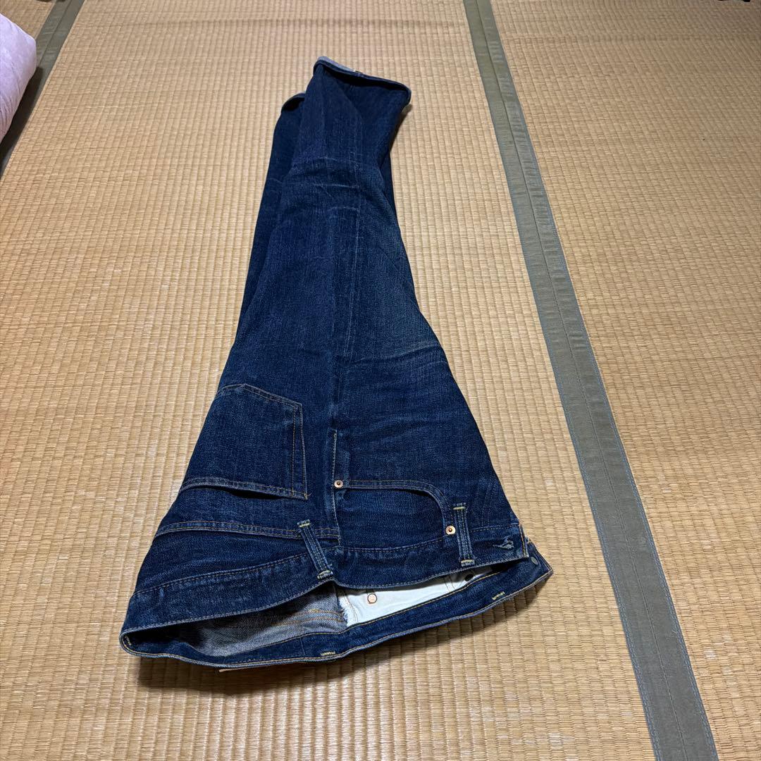 BONCOURA ストレートデニム ダークブルー