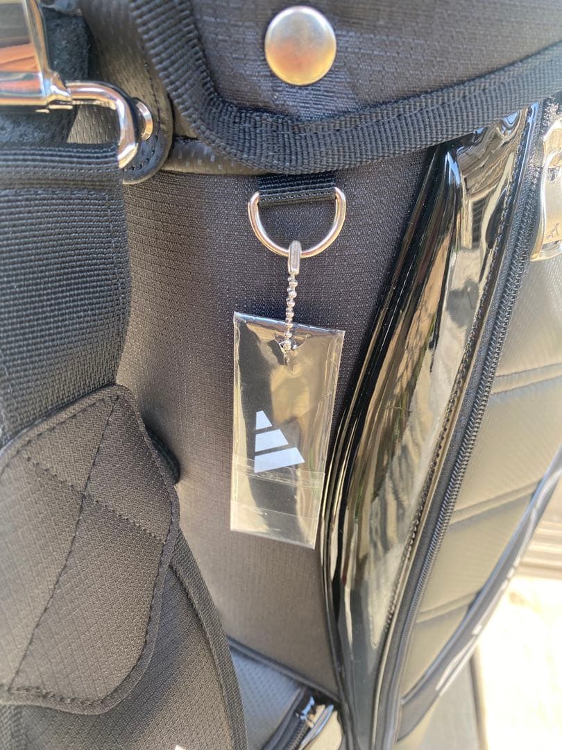 2024モデル　アディダス　キャディバッグ　軽量 9型　5分割　黒