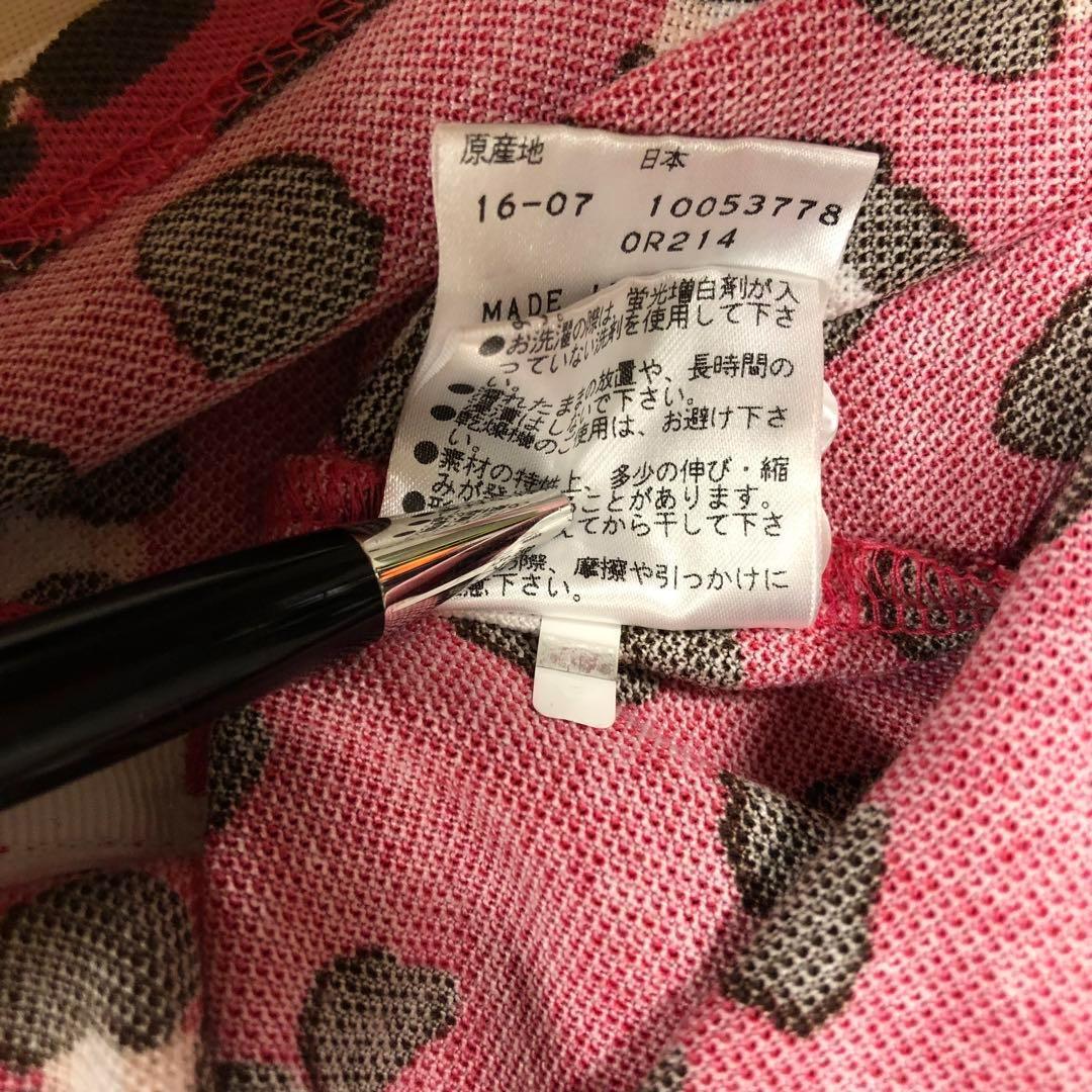 パーリーゲイツ マスターバニーエディション ポロシャツ レッド系 サイズ1