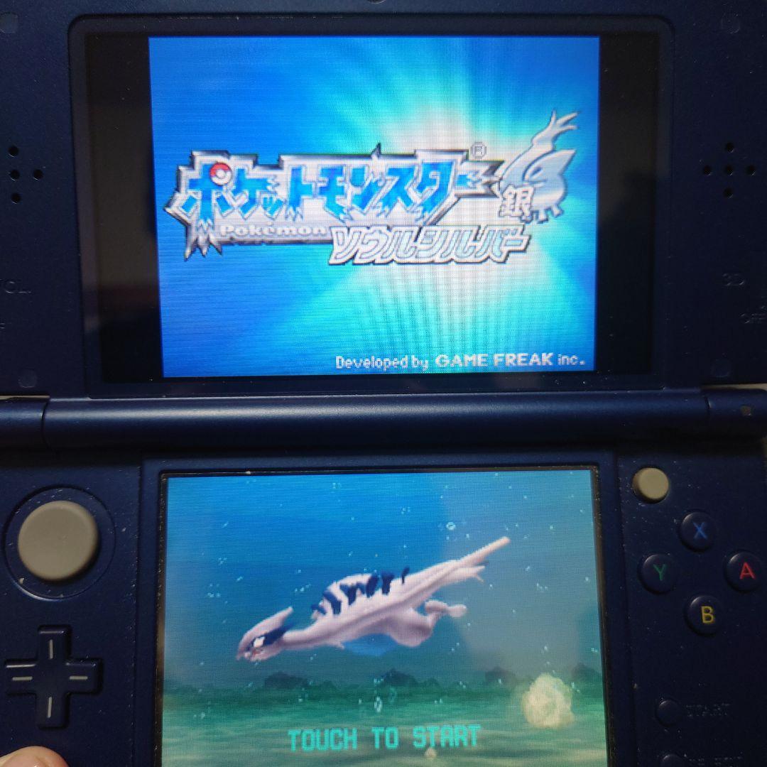 【美品】DS ポケットモンスター ソウルシルバー ポケウォーカー付属