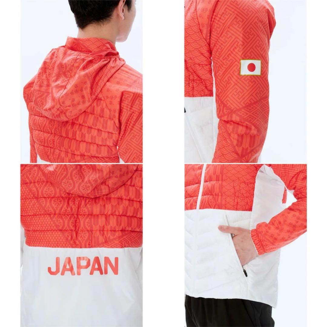 新品タグ付 カンタベリー日本代表JAPAN インサレーションジャケット赤3L